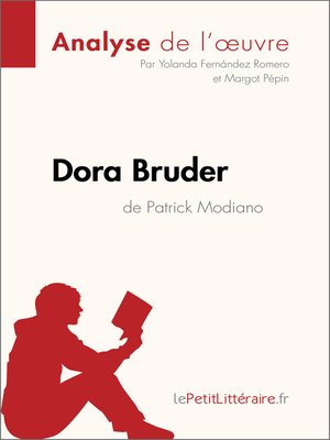 cover image of Dora Bruder de Patrick Modiano (Analyse de l'oeuvre)